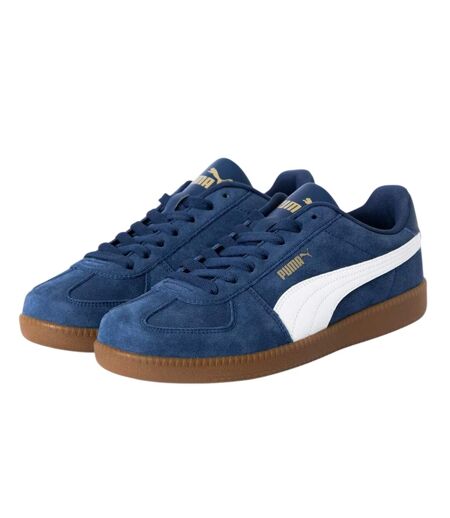 Mens Club Lt Suede Trainers Blue White Gum Puma