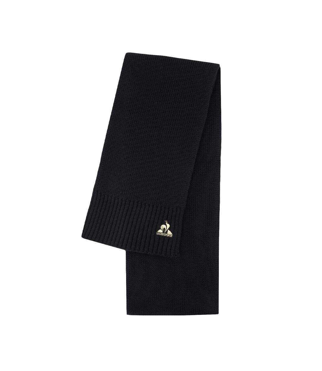 Écharpe noir homme le coq sportif coq d'or  n°1-1