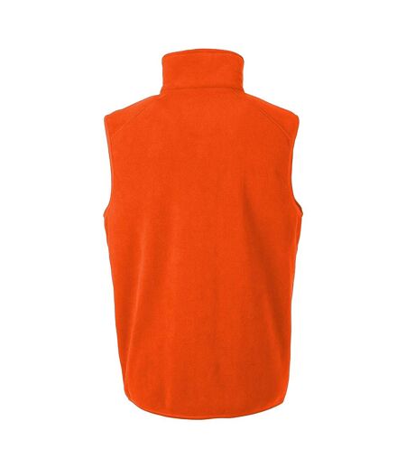 Result Core Mens Micro Fleece Gilet (Orange) - UTPC3013