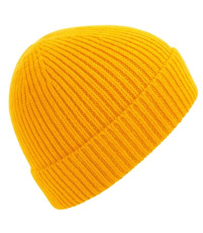 Beechfield Unisex Adult Rib Knit Beanie (Sun Yellow) - UTBC5415