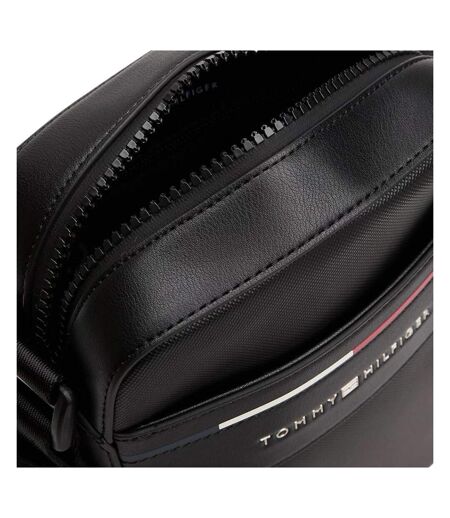 Sacoche noire homme tommy hilfiger foundation - taille unique