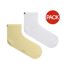 Socquettes Motif/style Logo Brodé Femme Blanc Jaune Tommy Hilfiger-1