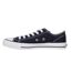Womens/ladies Canvas Flat Trainers Navy SoulCal-3