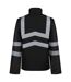 Regatta Mens Ballistic Softshell High-Vis Jacket (Black) - UTRG9531