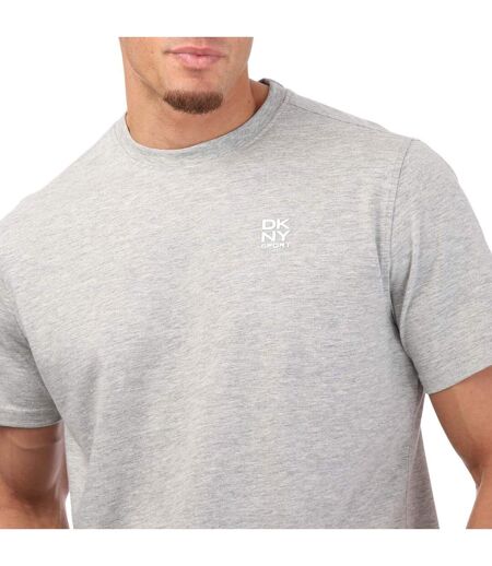 Pack Of 3  Mens Logo T-shirt  Black Silver DKNY