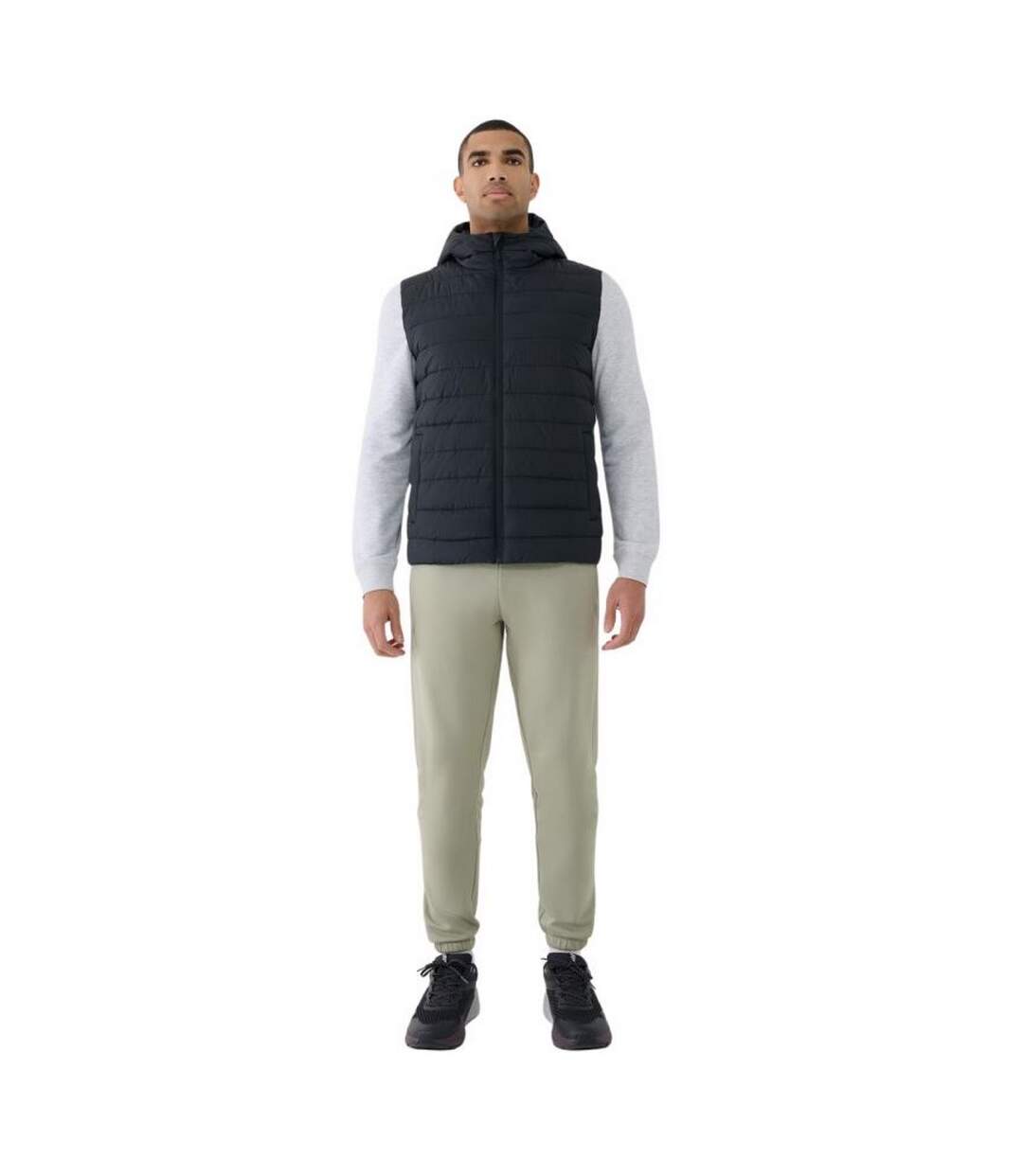 Veste Sans Manches Wss25tvjam192 Homme Noir 4F-4