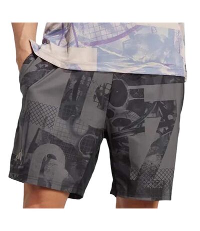 Short gris homme adidas club graph- l7