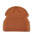 Build Your Brand Adults Unisex Heavy knit Beanie (Camel)