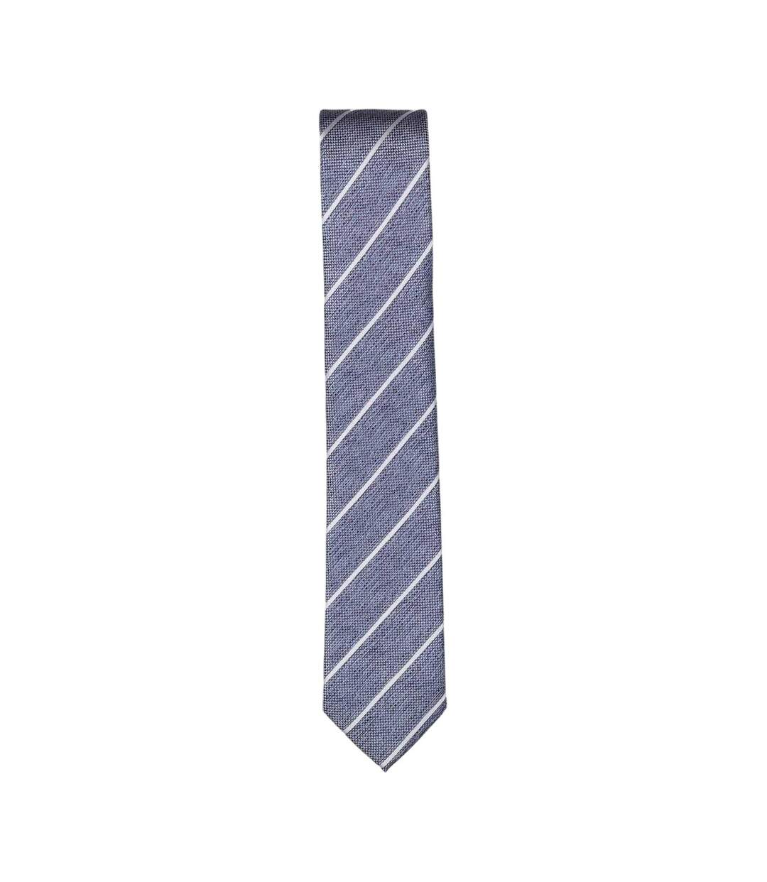 Cravate Motif/style Rayures Contrastées Taille Unique Bleu Twisted Tailor-1