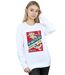 Disney - Sweat THREE LITTLE PIGS AND THE BIG BAD WOLF - Femme (Blanc) - UTBI13554-2