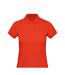 Polo Inspire Femme Rouge Feu B&C-2