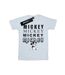 Disney Femme/Ladies - Mickey Mouse Sitting Cotton Boyfriend T-Shirt (Blanc) - UTBI36018-1