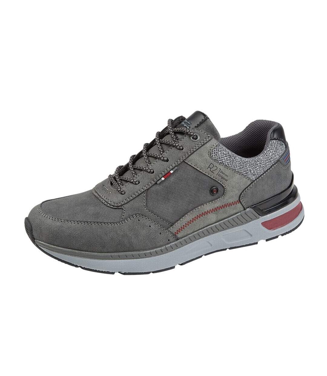 Chaussures leisure homme gris Route 21