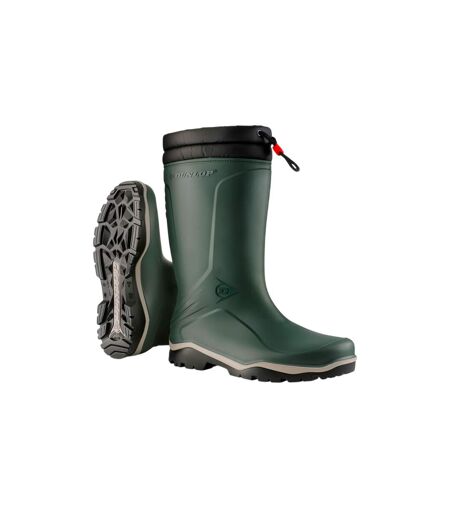 Unisex Adult Blizzard Faux Fur Lined Snow Boots Heritage Green Dunlop