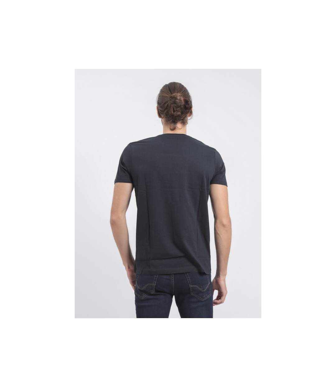 T-shirt col rond pur coton JABRUN-2