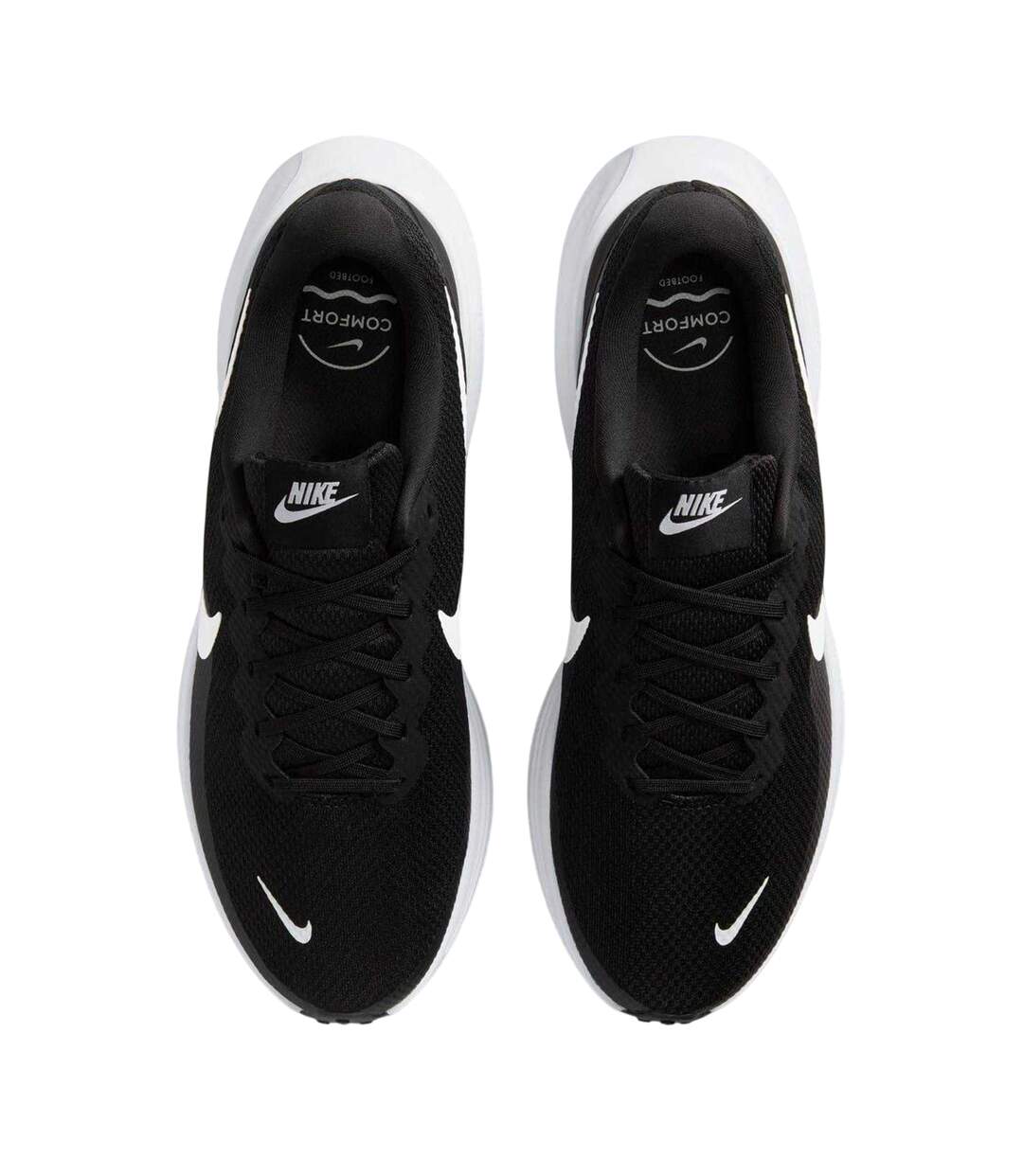 Mens Revolution 7 Trainers Black White Nike-3