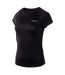 T-shirt Alna Femme Noir Hi-Tec-3