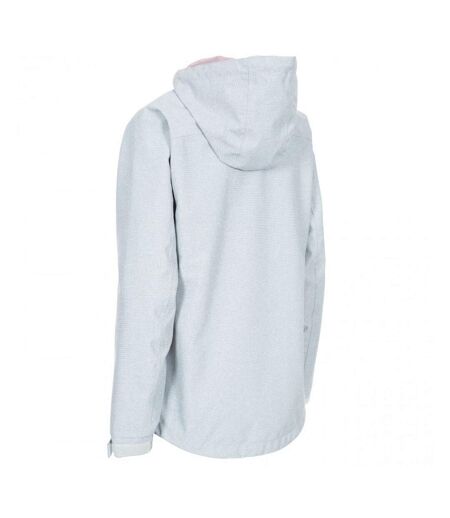 Womens/ladies Virtual Waterproof Jacket Grey Marl Trespass