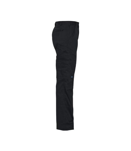 Womens/ladies Cargo Trousers Black Projob