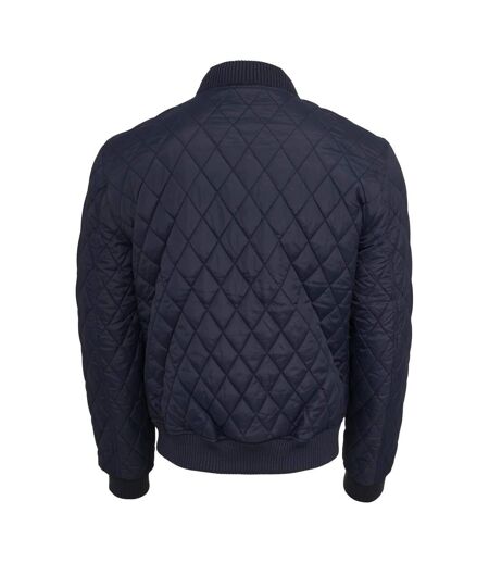 Doudoune Motif/style Losange Homme Bleu Marine Urban Classics
