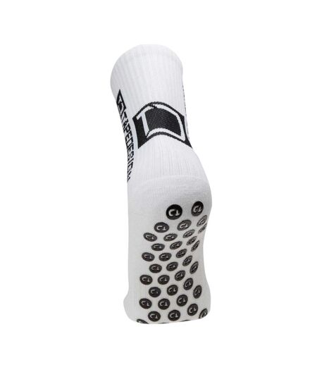 Unisex Adult  Grip Ankle Socks White Classic