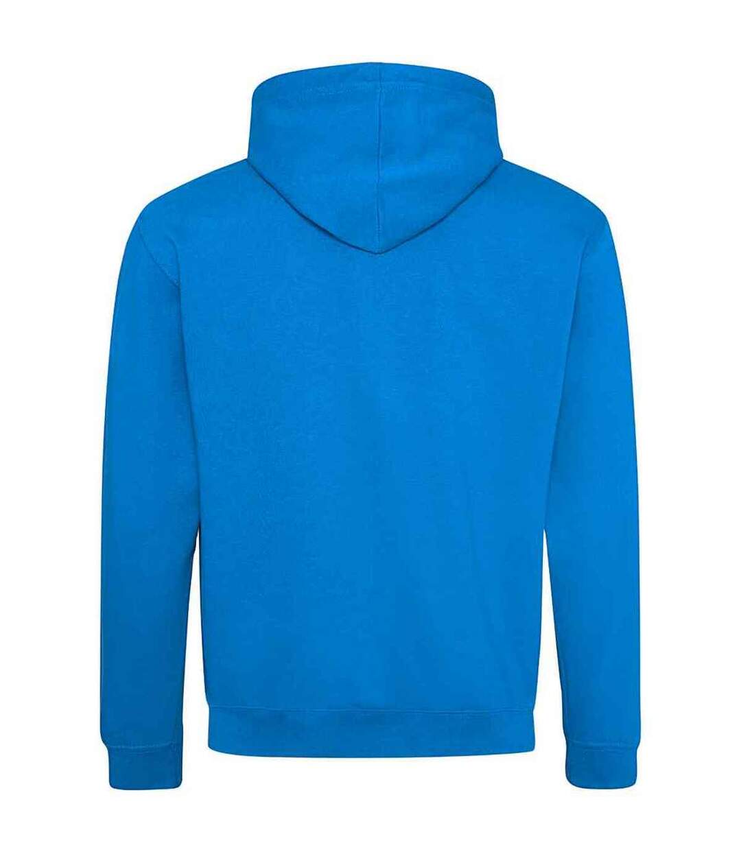 Sweat À Capuche Varsity Femme Bleu Saphir Orange Vif Awdis-2