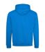 Sweat À Capuche Varsity Femme Bleu Saphir Orange Vif Awdis-2
