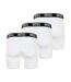 x3 boxers blancs/noirs homme diesel shawnthreepack - m-2