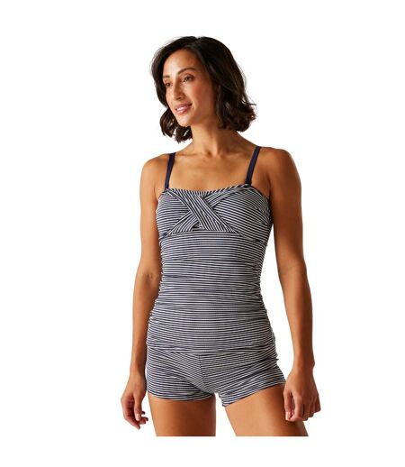 Haut de tankini aceana femme bleu marine / blanc Regatta