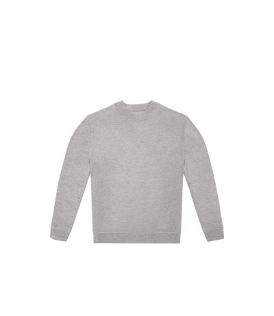 Unisex adult id.332 crew neck sweatshirt sport grey B&C