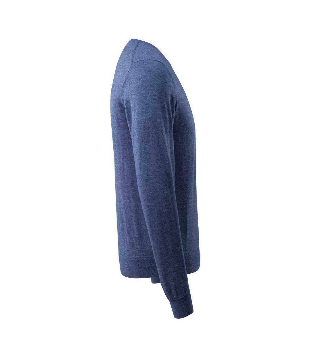 Mens Frontline Knitted Jumper Blue Mascot-4