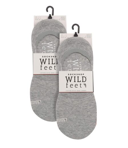 Wildfeet - 6 Pairs Mens Low Cut Loafer Socks