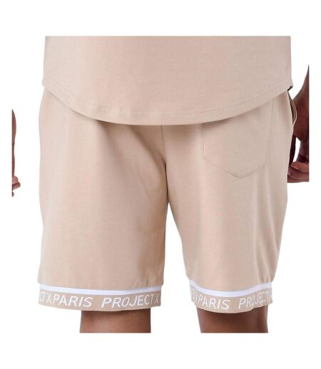 Short beige/blanc homme project x paris ww
