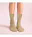 4 Pack Ladies Bamboo Diabetic Socks Soft Breathable Non Binding Socks-4
