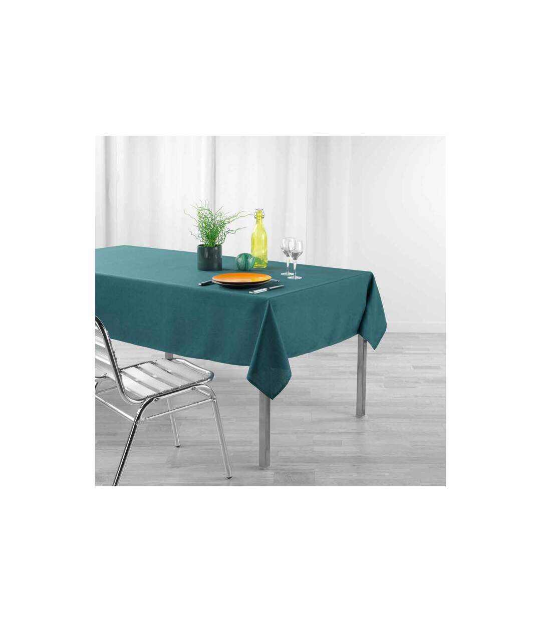 Nappe Enduit Newton 140x250cm Émeraude