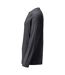 T-shirt Manches Longues Customised Homme Gris Pierre Mascot-3