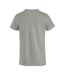 T-shirt Basic Homme Argenté Clique-2