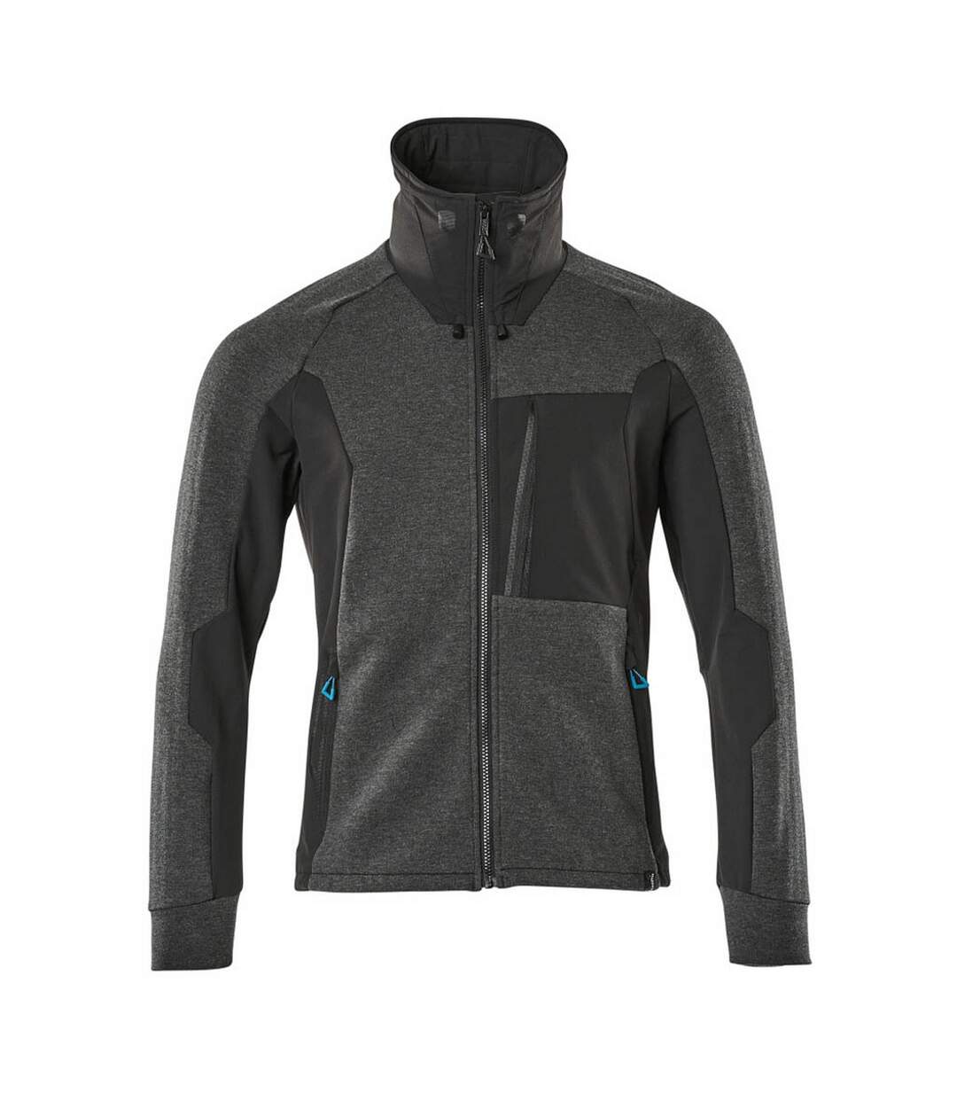 Mens Advanced Full Zip Jacket Black Mascot-1