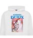 Sweat À Capuche Motif/style Imprimé Graphique Adulte Blanc Diesel-2