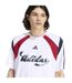 T-shirt Manches Raglan Hot Homme Blanc Rouge Adidas-4