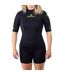 Womens/ladies Zipped Tight Wetsuit Black O´Brien-3