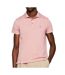 Polo Rose Homme Tommy Hilfiger Pretwist Mouline - L