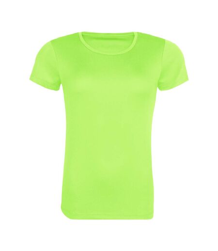 Awdis Womens/Ladies Cool Recycled T-Shirt (Electric Green) - UTRW8280