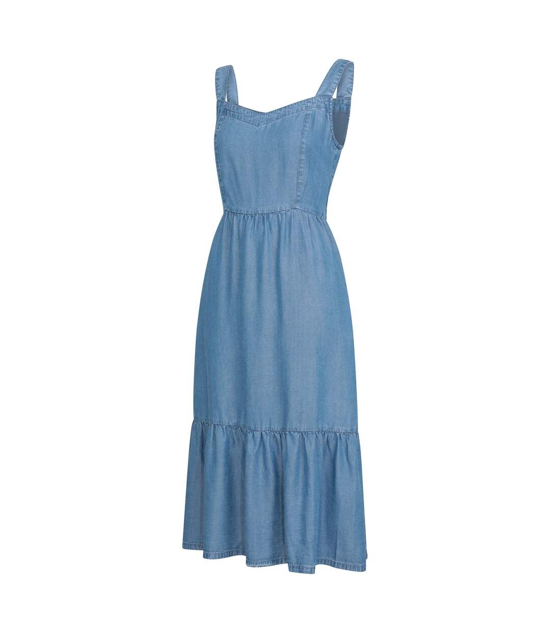 Robe mi-longue zante femme bleu Mountain Warehouse-3