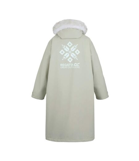 Peignoir À Langer Imperméable Adulte Blanc Lunaire Regatta