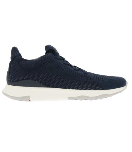 Womens/ladies Vitamin Ffx Knitted Trainers Navy Fit Flop