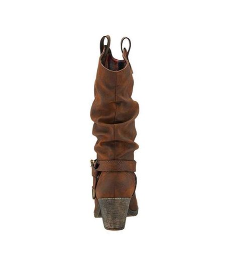 Bottes Cowboy Sidestep Femme Marron Rocket Dog
