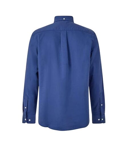Mens Boxworth Regular Formal Shirt Mid Blue Farah