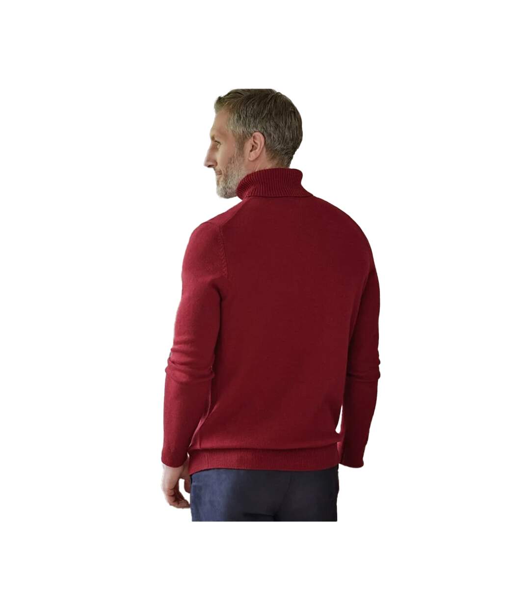 Pull Homme Bordeaux WoolOvers-2