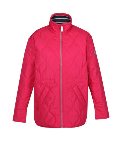 Regatta Womens/Ladies Courcelle Quilted Jacket (Hot Pink) - UTRG10096